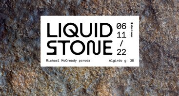 Michael McCready „Liquid Stone“ apšvietimo instaliacija-paroda