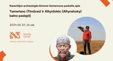 Kazachijos archeologės Emmos Usmanovos paskaita apie Tamerlano (Timūras) ir Altynšokio (Altynshoky) kalno paslaptį