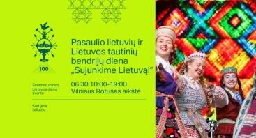 Pasaulio lietuvių ir Lietuvos tautinių bendrijų diena „Aš esu Lietuva. Sujunkime Lietuvą“