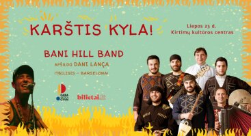 Bani Hill Band ir Dani Lança. Tbilisis - Barselona!