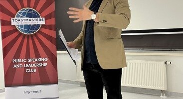 Toastmasters Kaunas klubo viešojo kalbėjimo vakaras