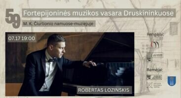 59 Fortepijoninė vasara | Pianistas Robertas Lozinskis
