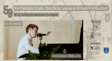59 Fortepijoninė vasara | Pianistas Kasparas Mikužis