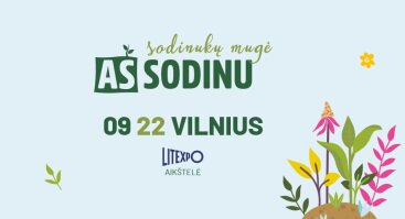 Sodinukų mugė „Aš sodinu“ Vilniuje 2024, ruduo