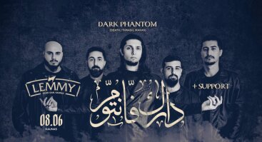 DARK PHANTOM (death/thrash, Irakas) + SYKOFREAK