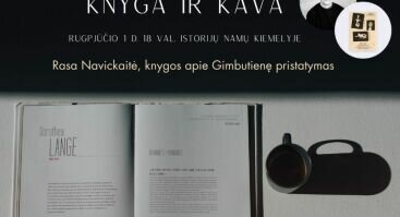 Knyga ir kava: Rasa Navickaitė, knygos apie Gimbutienę pristatymas