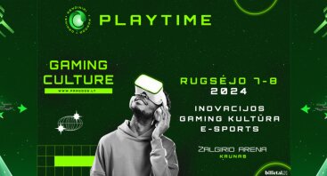 Kompiuterinių žaidimų festivalis  „Playtime 2024“ 