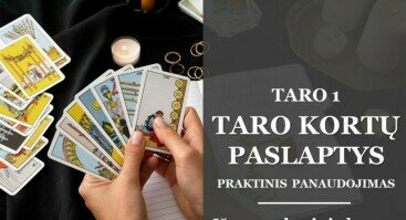 Online - TARO 1 - TARO KORTŲ PASLAPTYS | PRAKTINIS PANAUDOJIMAS