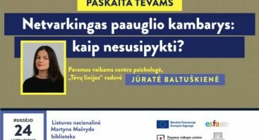 Paskaita tėvams „Netvarkingas paauglio kambarys: kaip nesusipykti?“