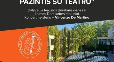 Vilniaus B. Dvariono mokyklos koncertas – edukacija ,,Scenos šviesoje: pažintis su teatru“