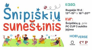  Vilniečius kviečia „Šnipiškių suneštinis“ – bendruomenės telkimo šventė