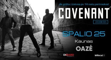 COVENANT - Liveshow 2024 - Kaunas + special guest