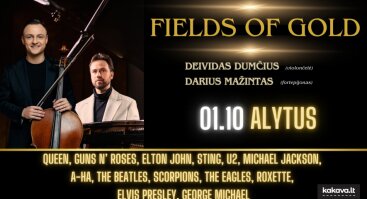 FIELDS OF GOLD / DEIVIDAS DUMČIUS (violončelė) ir DARIUS MAŽINTAS (fortepijonas)