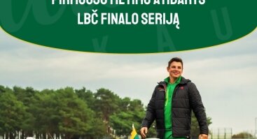 LBČ FINALO PRADŽIA: KAUNO ,,Lituanica" - BK ,,Vilnius"