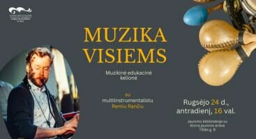 Edukacija „Muzika visiems“ su Remiu Rančiu