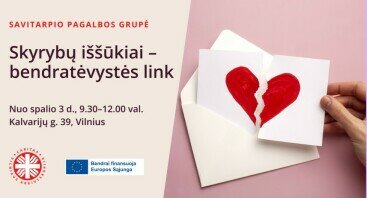 Savitarpio pagalbos grupė „Skyrybų iššūkiai – bendratėvystės link“