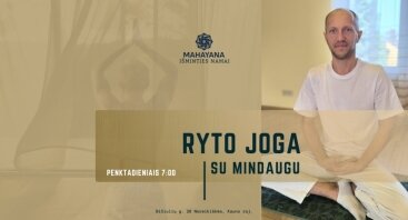 NEMOKAMA RYTO JOGA su Mindaugu