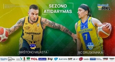 Nostra.lt-RKL A div. atidarymo rungtynės: Birštono „Milasta“ - BC „Druskininkai“