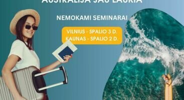 NEMOKAMI SEMINARAI APIE STUDIJAS AUSTRALIJOJE