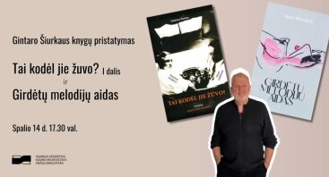 Gintaro Šiurkaus knygų pristatymas