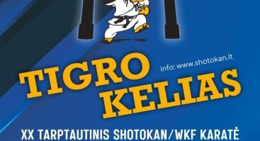 XX Tarptautinis Shotokan/WKF karatė turnyras „TIGRO KELIAS“