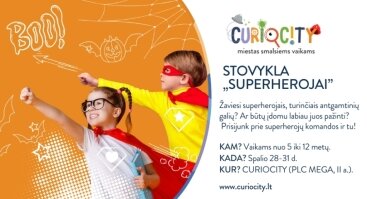 Rudens stovykla „Superherojai”