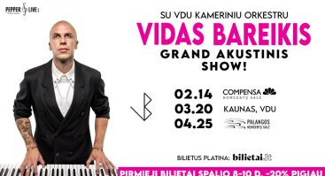 Vidas Bareikis | Grand akustinis show