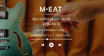  Akustiniai muzikos gitaros vakarai 11/01-02