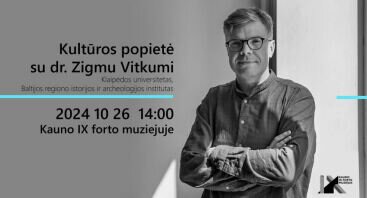 Kultūros popietė su dr. Zigmu Vitkumi