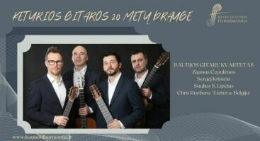 KETURIOS GITAROS 20 METŲ DRAUGE