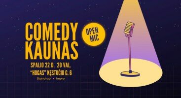 Comedy Kaunas Open mic