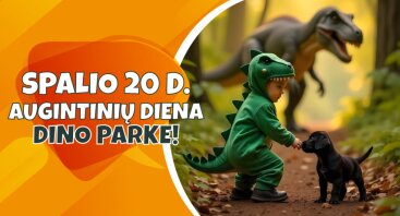 Augintinių diena Dino parke! 