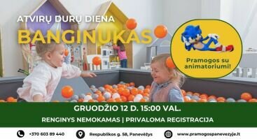 Banginukas kviečia į NEMOKAMĄ pramogų šventę!