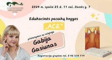 Gabijos Gasiuno knygos „ACE“ pristatymas