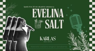 Akustinis vakaras su Evelina Salt