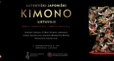 Paroda „Autentiški japoniški kimono Lietuvoje“.