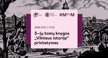 Knygos „Vilniaus istorija“ pristatymas