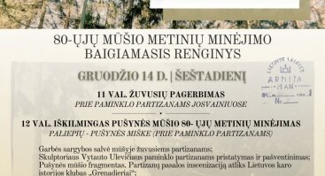 Pušynės mūšio 80-mečio minėjimas