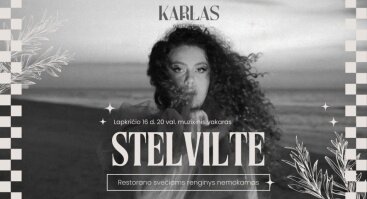 Akustinis vakaras su STELVILTE | Karlas Grill House