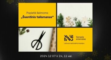 Popietė šeimoms „Šventinis talismanas“ | Istorijų dovanos