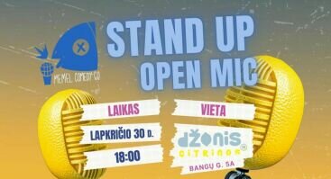 Memel Comedy Co - Stand Up - Open Mic - Džonis ir citrinos