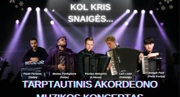 Tarptautinis akordeono muzikos koncertas „Kol kris snaigės“