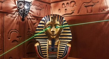 Užduočių ir galvosūkių kambariai Faraono kapas, Virusas, Riteriai, Nimfomanė