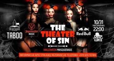 THE THEATER OF SIN - HALLOWEEN MASQUERADE