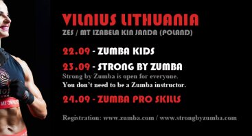 STRONG by Zumba - Zumba Kids - Zumba Pro Skills instruktorių mokymai
