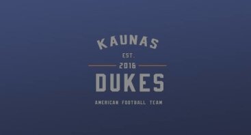 Atvira Kaunas „Dukes“ amerikietiško futbolo treniruotė