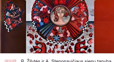 B.Žilytės ir A.Steponavičiaus suskaitmenintų sienų tapybos darbų paroda ir spaudos konferencija