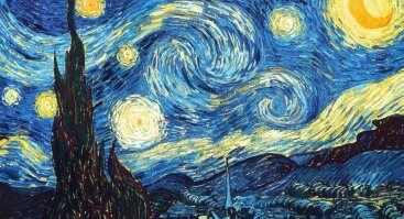  Tapome V. van Gogh Žvaigždėtą naktį