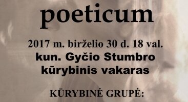 Kūrybos vakaras „Cenaculum poeticum“