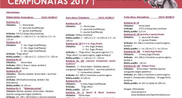 Atviras Lietuvos konkūrų čempionatas 2017